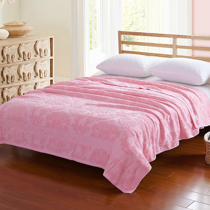 91家纺网 家纺一手货源 找家纺 雯雨家纺 2024老式怀旧A类纯棉毛巾被 欧典风尚-夕阳红