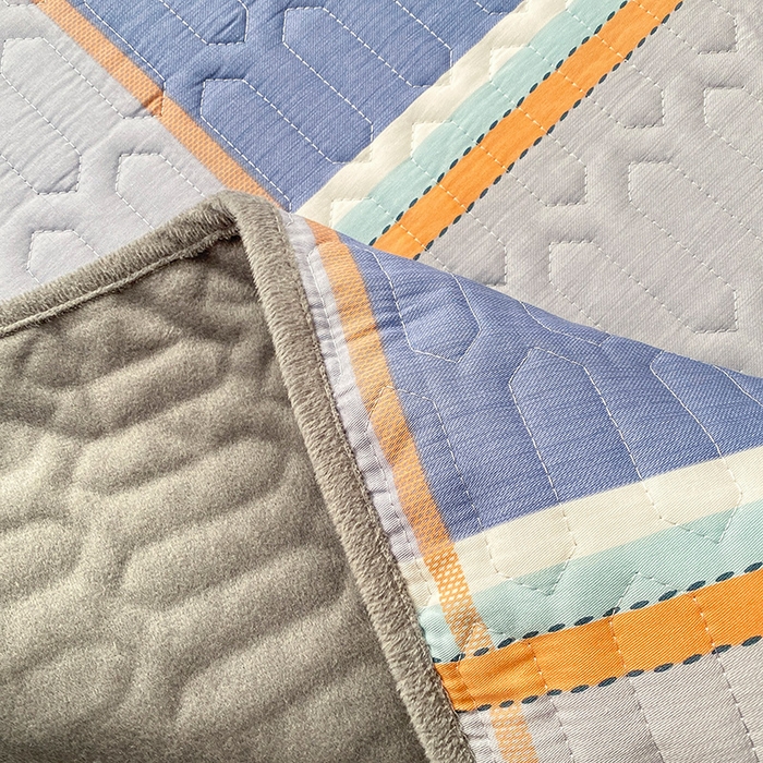 91家纺网 家纺一手货源 找家纺 恋绒家纺 2025新款一面棉一面绒全棉护理垫防水隔尿垫 品质生活