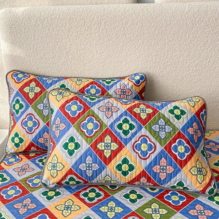 91家纺网 家纺一手货源 找家纺 恋绒家纺 2025新款一面棉一面绒全棉护理垫防水隔尿垫 克里特