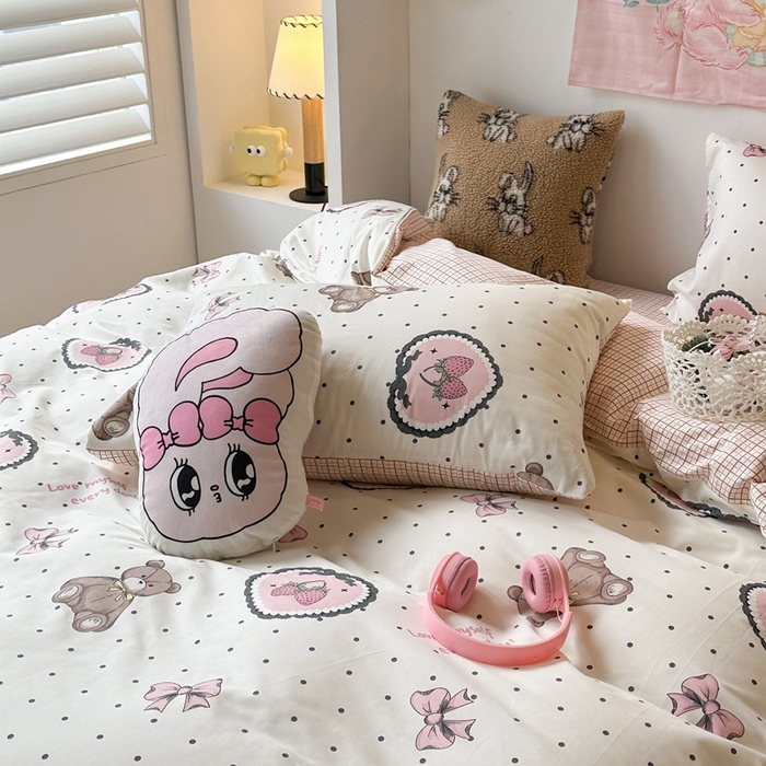 91家纺网 家纺一手货源 找家纺 （总）昔可家纺 2024开春新款全棉印花四件套