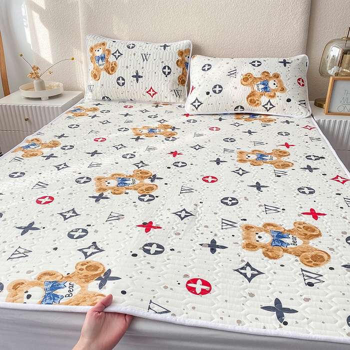 91家纺网 家纺一手货源 找家纺 （总）恋绒家纺 2025新款一面棉一面绒全棉护理垫防水隔尿垫