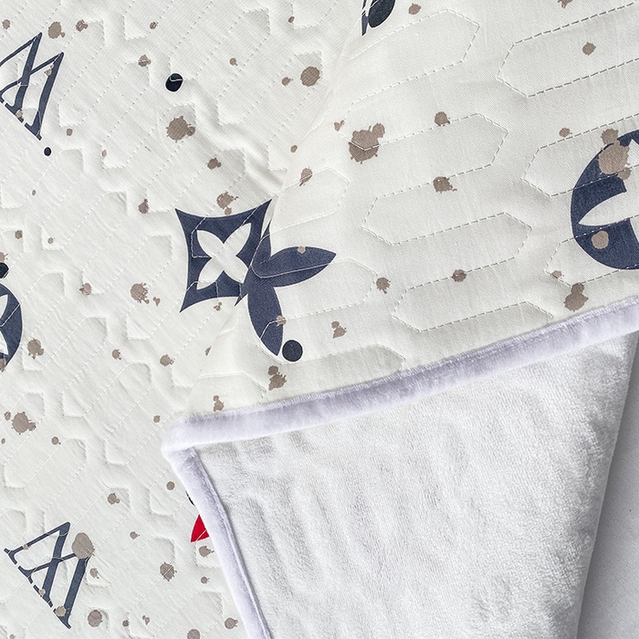 91家纺网 家纺一手货源 找家纺 （总）恋绒家纺 2025新款一面棉一面绒全棉护理垫防水隔尿垫