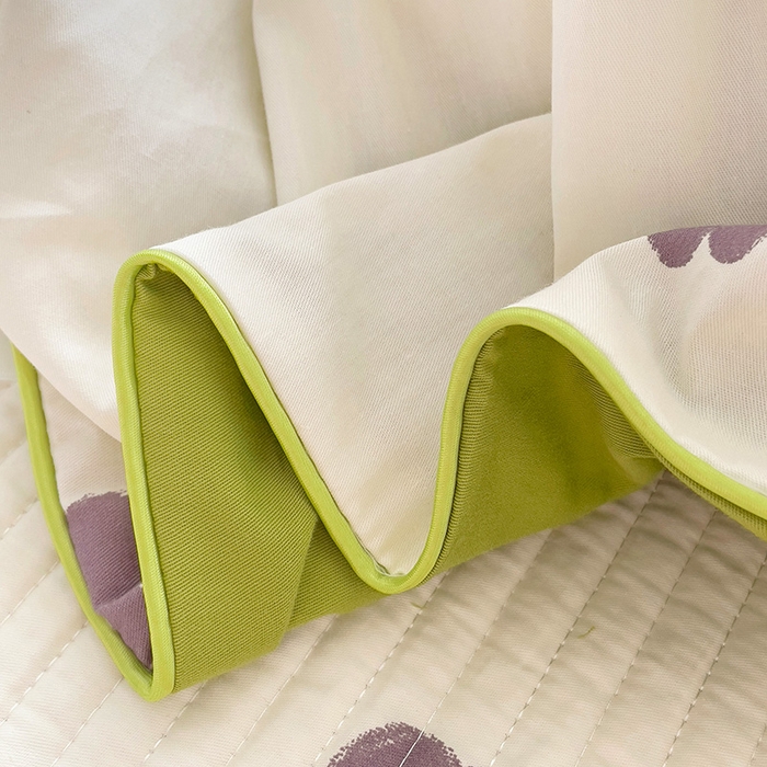 91家纺网 家纺一手货源 找家纺 羽爱家纺 2024新款全棉水洗棉花芯床盖套件 梦想