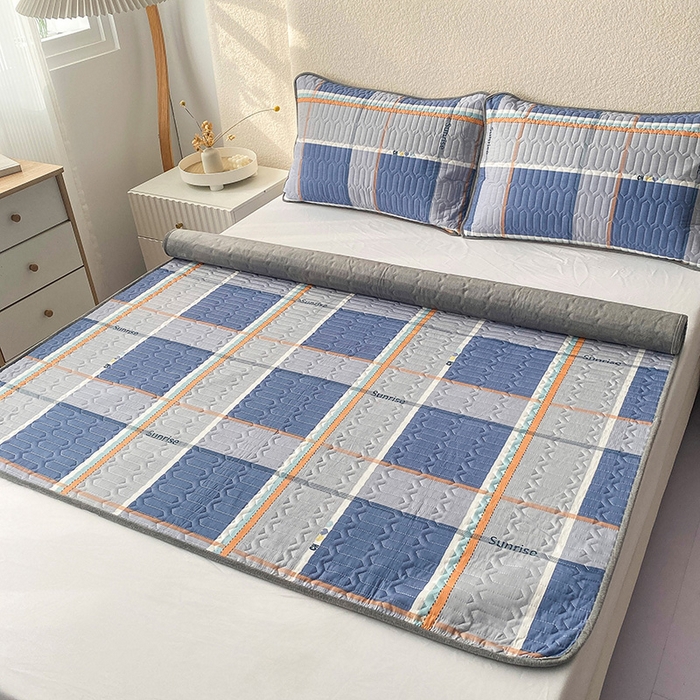 91家纺网 家纺一手货源 找家纺 恋绒家纺 2025新款一面棉一面绒全棉护理垫防水隔尿垫 品质生活