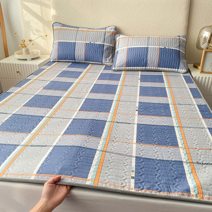 91家纺网 家纺一手货源 找家纺 恋绒家纺 2025新款一面棉一面绒全棉护理垫防水隔尿垫 品质生活