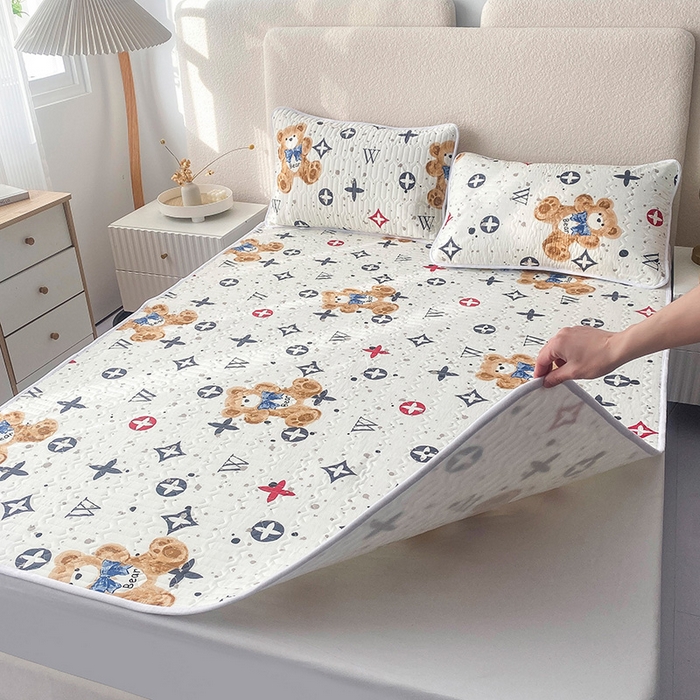 91家纺网 家纺一手货源 找家纺 （总）恋绒家纺 2025新款一面棉一面绒全棉护理垫防水隔尿垫