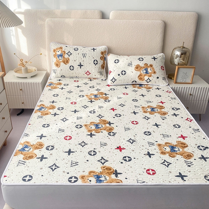 91家纺网 家纺一手货源 找家纺 （总）恋绒家纺 2025新款一面棉一面绒全棉护理垫防水隔尿垫