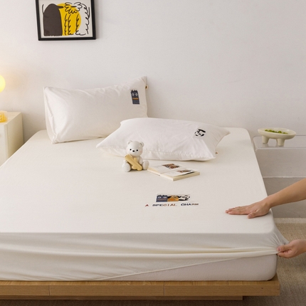 91家纺网 家纺一手货源 找家纺 （总）卡巴伦 2024新款妙妙屋系列A类全棉刺绣款单床笠