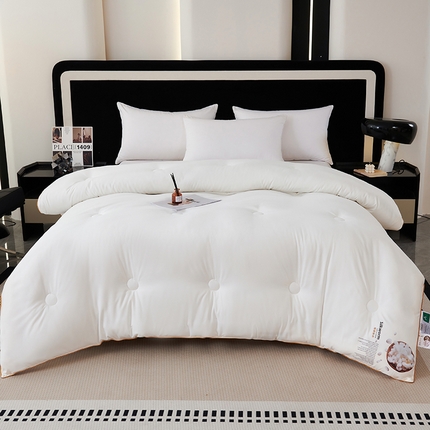 91家纺网 家纺一手货源 找家纺 （总）样样红被业 2024新款全棉纯色被子被芯