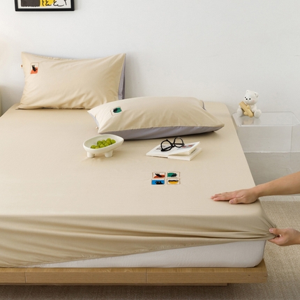 91家纺网 家纺一手货源 找家纺 （总）卡巴伦 2024新款妙妙屋系列A类全棉刺绣款单床笠