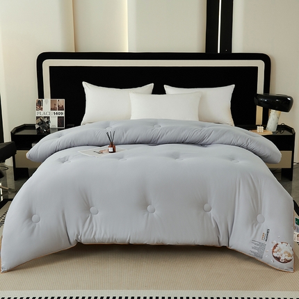 91家纺网 家纺一手货源 找家纺 （总）样样红被业 2024新款全棉纯色被子被芯