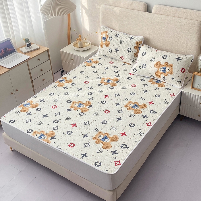 91家纺网 家纺一手货源 找家纺 （总）恋绒家纺 2025新款一面棉一面绒全棉护理垫防水隔尿垫