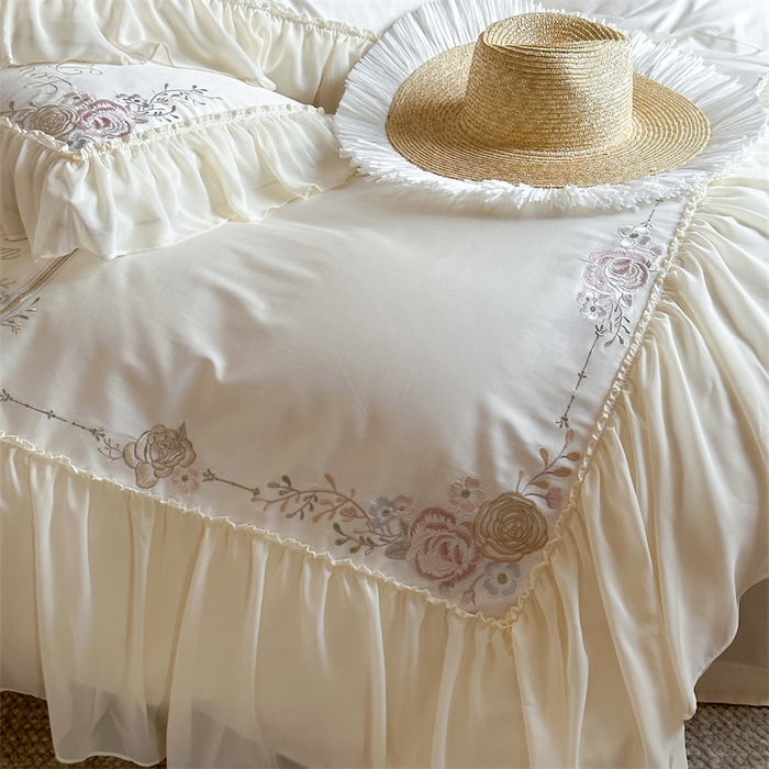 91家纺网 家纺一手货源 找家纺 （总）MIU缪家居 2024新款100支全棉四件套-温莎城堡 图二