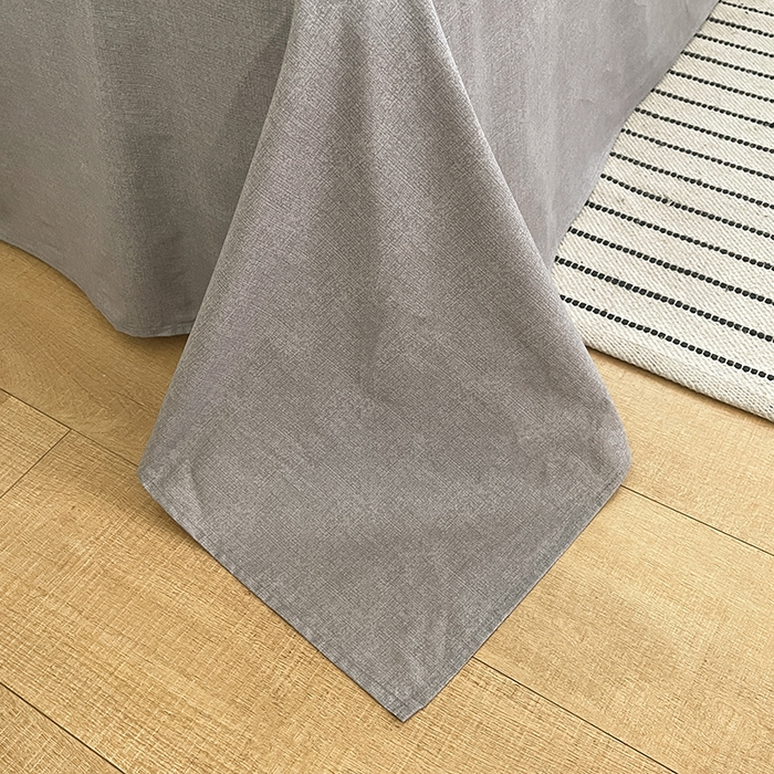 91家纺网 家纺一手货源 找家纺  柠馨 2024新款帕拉图系列13372全棉印花四件套 素颜幽兰