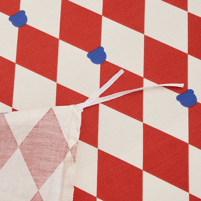 91家纺网 家纺一手货源 找家纺 绫韵 2024新款全棉13372清新小碎花纯棉四件套 安迪熊