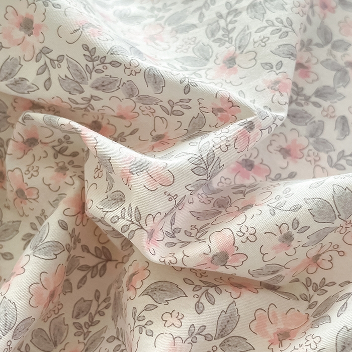 91家纺网 家纺一手货源 找家纺  柠馨 2024新款帕拉图系列13372全棉印花四件套 白雾红尘