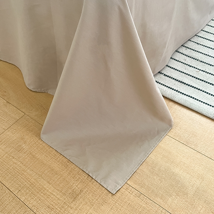 91家纺网 家纺一手货源 找家纺  柠馨 2024新款帕拉图系列13372全棉印花四件套 小白