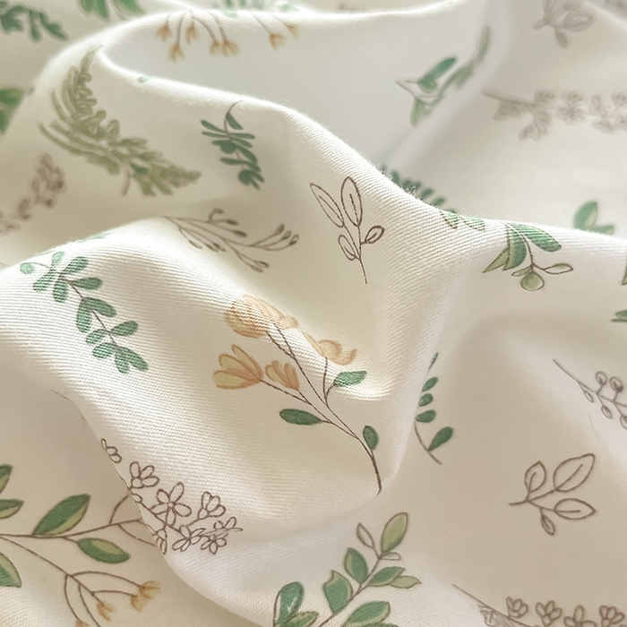 91家纺网 家纺一手货源 找家纺  柠馨 2024新款帕拉图系列13372全棉印花四件套 复苏