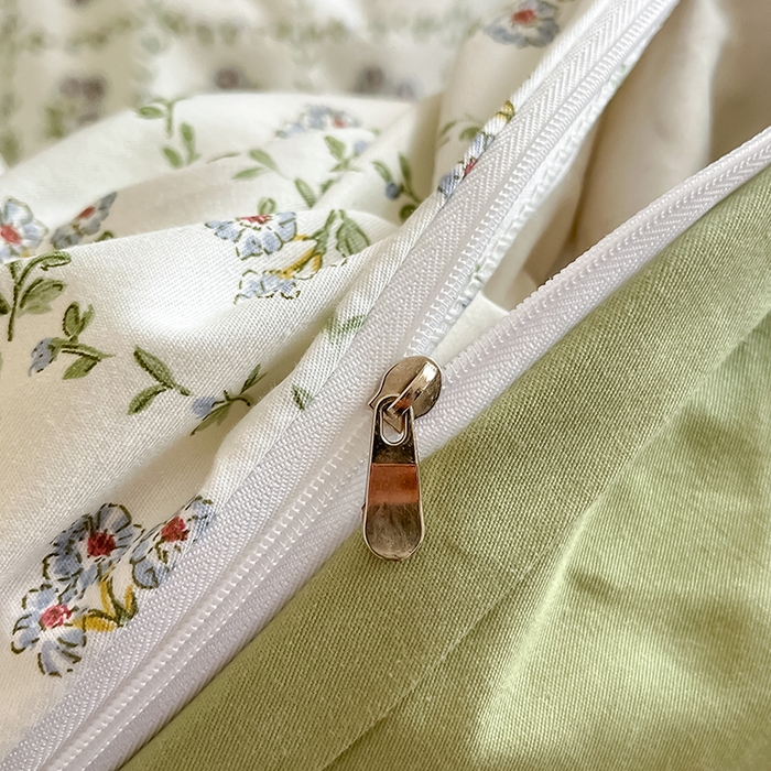 91家纺网 家纺一手货源 找家纺  柠馨 2024新款帕拉图系列13372全棉印花四件套 若兮