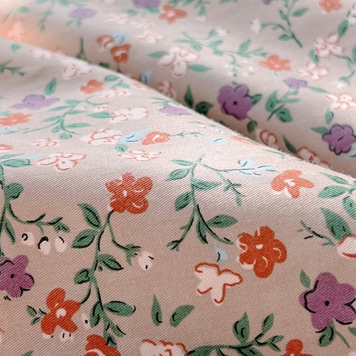 91家纺网 家纺一手货源 找家纺 启程2024新款全棉13372印花四件套直播爆款法式复古碎花系列 苏浅