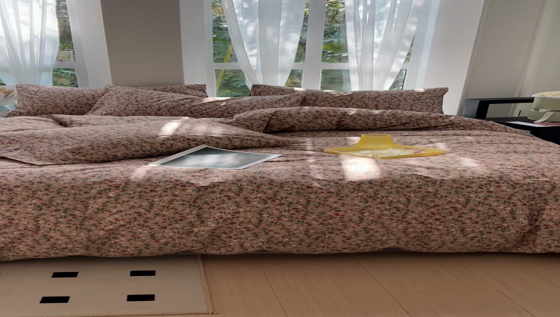 91家纺网 家纺一手货源 找家纺 启程2024新款全棉13372印花四件套直播爆款法式复古碎花系列 苏浅