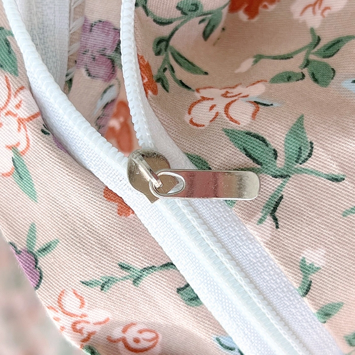 91家纺网 家纺一手货源 找家纺 启程2024新款全棉13372印花四件套直播爆款法式复古碎花系列 苏浅