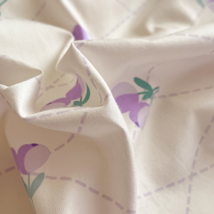 91家纺网 家纺一手货源 找家纺  柠馨 2024新款帕拉图系列13372全棉印花四件套 暗香