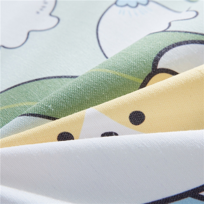 91家纺网 家纺一手货源 找家纺 棉乐町家居 2025新款爆款印花老粗布床单系列 沐恋