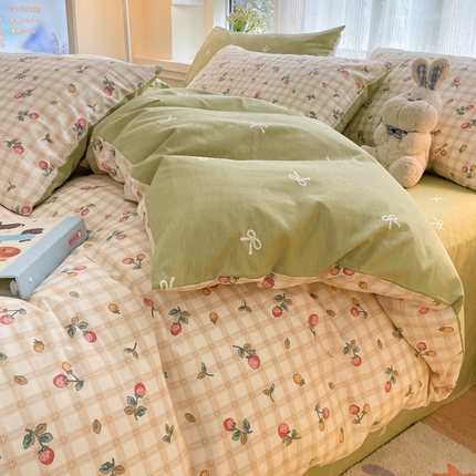 91家纺网 家纺一手货源 找家纺 （总）金牛座家纺 2025全棉13372小清新四件套