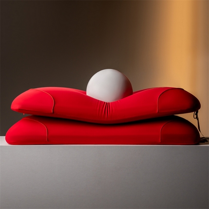 91家纺网 家纺一手货源 找家纺 （总）帝诺妮枕芯坊 2024新款婚庆生物基零压枕头枕芯