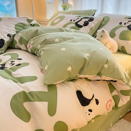 91家纺网 家纺一手货源 找家纺 （总）金牛座家纺 2025全棉13372小清新四件套