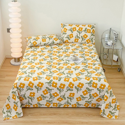 91家纺网 家纺一手货源 找家纺 （总）棉乐町家居 2025新款爆款印花老粗布床单系列