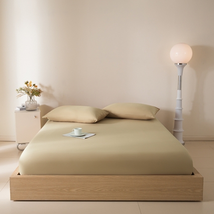 91家纺网 家纺一手货源 找家纺 卧趣家纺 2024新品A类全棉长绒棉单品床笠 奇遇金