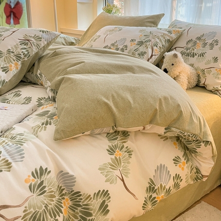 91家纺网 家纺一手货源 找家纺 （总）金牛座家纺 2025全棉13372小清新四件套