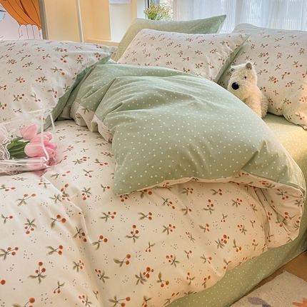 91家纺网 家纺一手货源 找家纺 （总）金牛座家纺 2025全棉13372小清新四件套