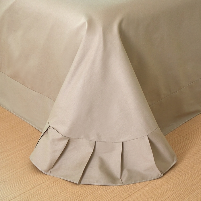 91家纺网 家纺一手货源 找家纺 启航家居 2025春夏全棉铂金棉数码印花四件套 飞云之上米