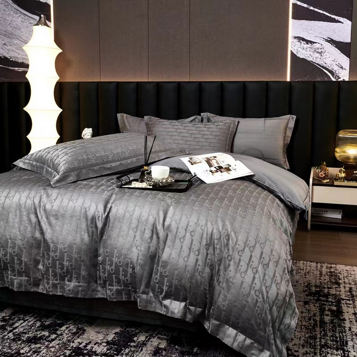 91家纺网 家纺一手货源 找家纺 （总）卡迪亚家纺 2024新款180支长绒棉提花四件套