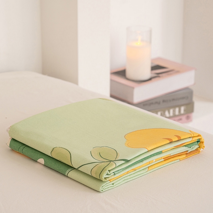 91家纺网 家纺一手货源 找家纺 （总）棉乐町家居 2025新款花边老粗布印花床单系列