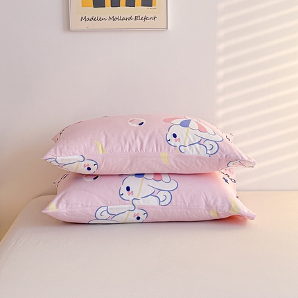 爱丽丝 2024新款全棉三丽鸥新品系列-单枕套 月亮玉桂狗