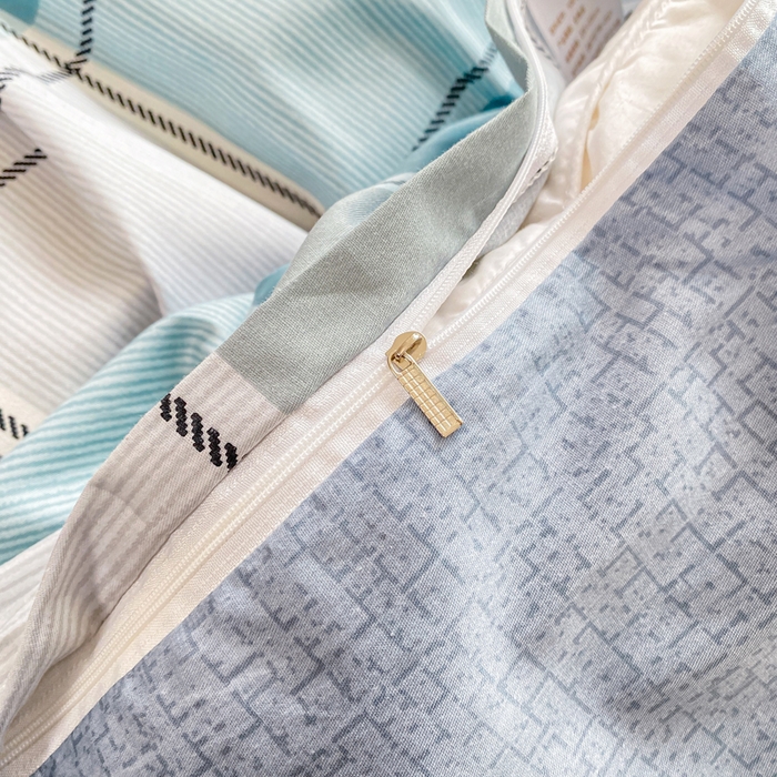 91家纺网 家纺一手货源 找家纺 朵安家纺 2024新款12868全棉单被套系列 格兰特