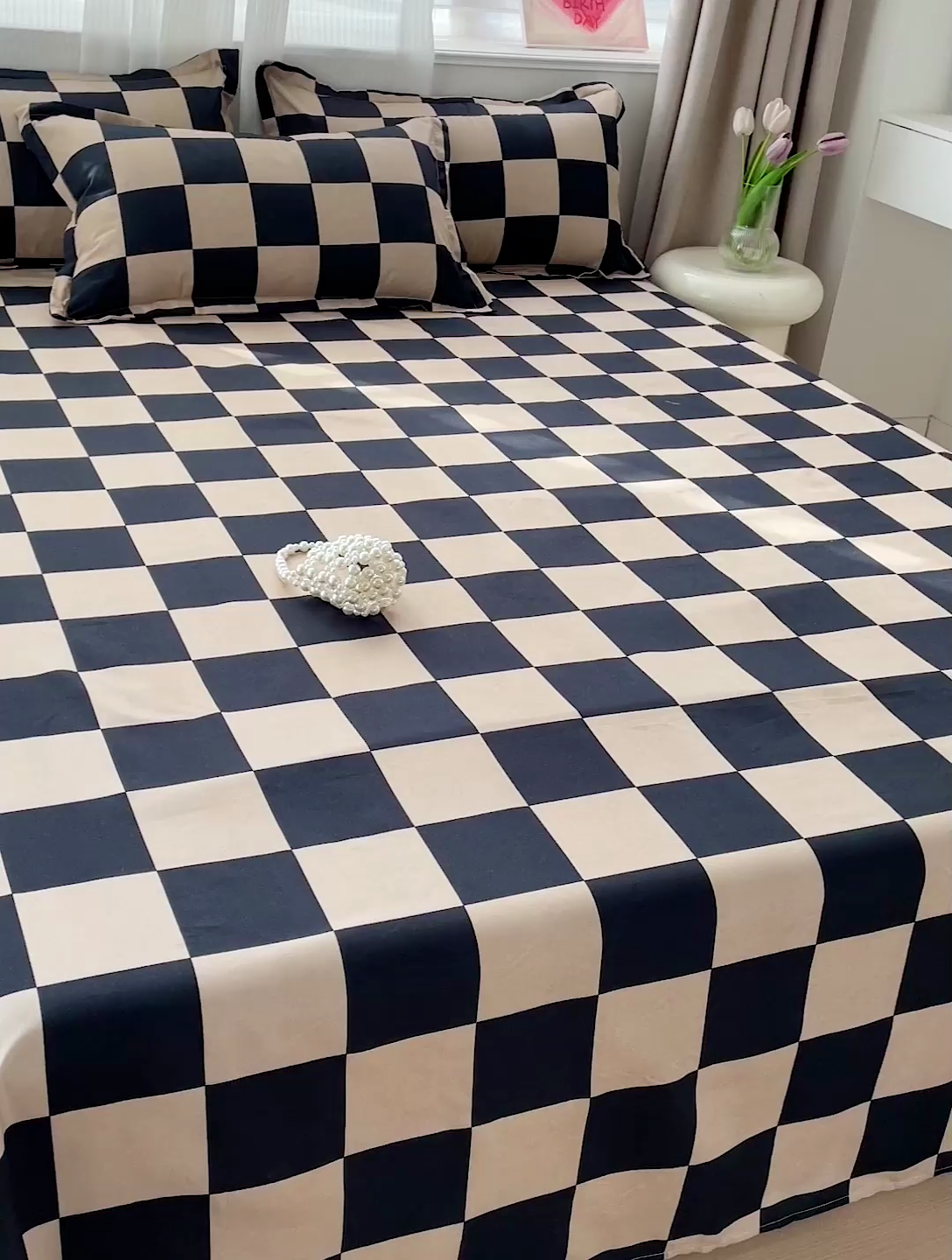 91家纺网 家纺一手货源 找家纺 楠沐家纺  2025年新款亲肤水洗棉芦荟棉印花床单系列 米卡