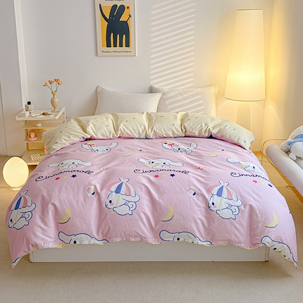 爱丽丝 2024新款全棉三丽鸥新品系列-单被套 月亮玉桂狗