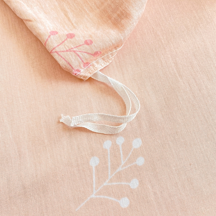 91家纺网 家纺一手货源 找家纺 朵安家纺 2024新款12868全棉单被套系列 清水百合