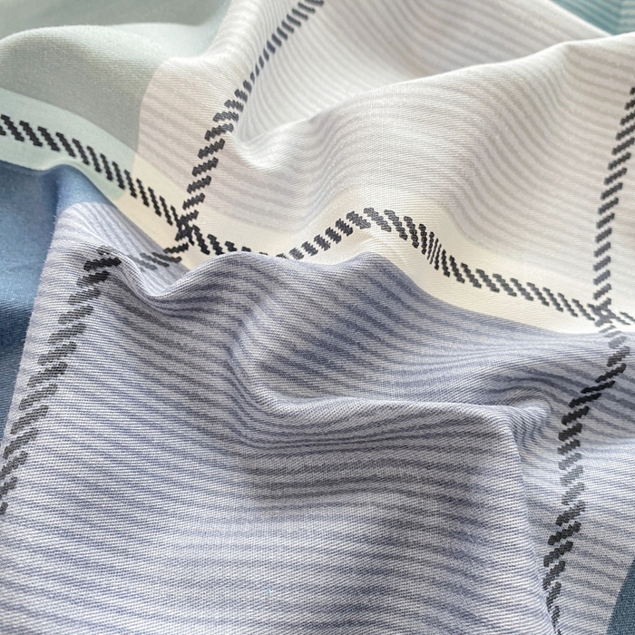 91家纺网 家纺一手货源 找家纺 朵安家纺 2024新款12868全棉单被套系列 格兰特