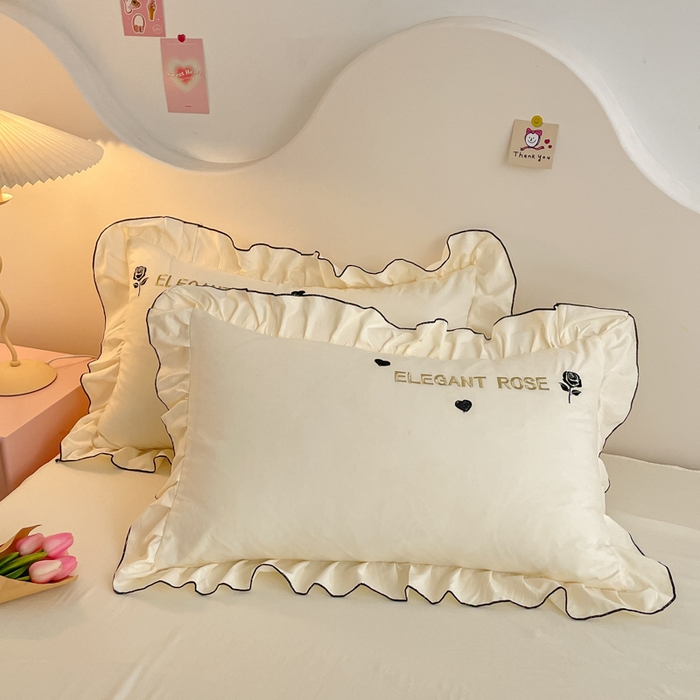 91家纺网 家纺一手货源 找家纺 （总）AB家纺 2024新款水洗棉绣花四件套-唯一系列