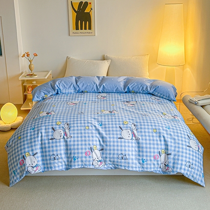 91家纺网 家纺一手货源 找家纺 （总）爱丽丝 2024新款全棉三丽鸥新品系列-单被套