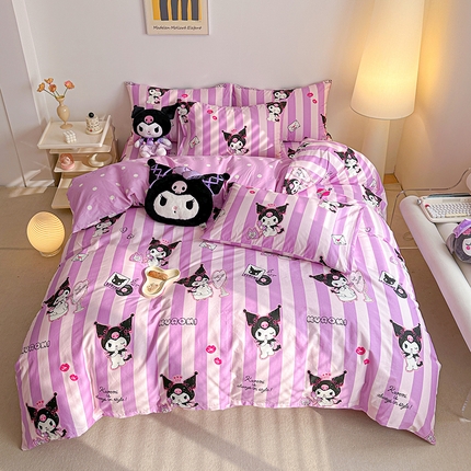 爱丽丝全棉三丽鸥新品系列-四件套（含5元防伪码） 约会库洛米