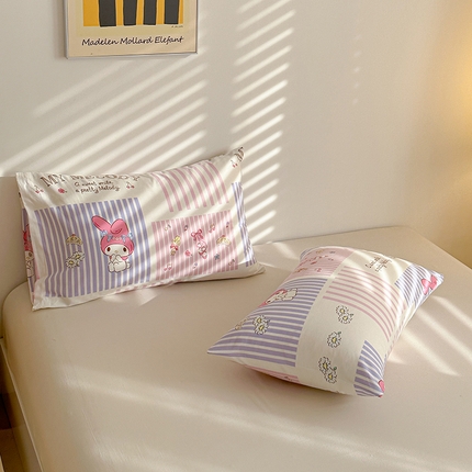 91家纺网 家纺一手货源 找家纺 （总）爱丽丝 2024新款全棉三丽鸥新品系列-单枕套