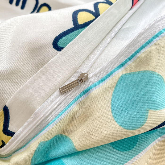 91家纺网 家纺一手货源 找家纺 朵安家纺 2024新款12868全棉单被套系列 快乐恐龙