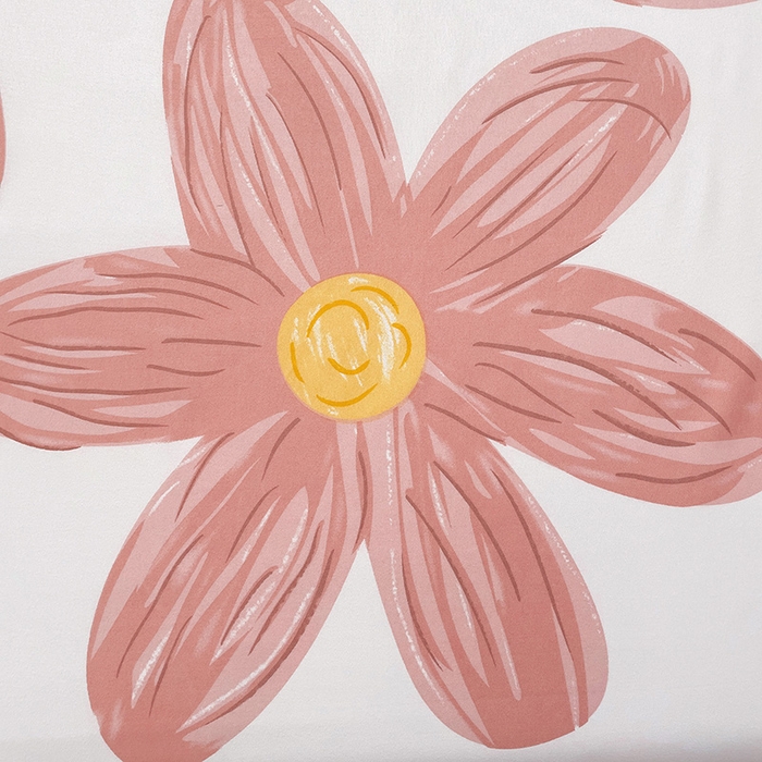 91家纺网 家纺一手货源 找家纺 楠沐家纺  2025年新款亲肤水洗棉芦荟棉印花床单系列 阳光花苑